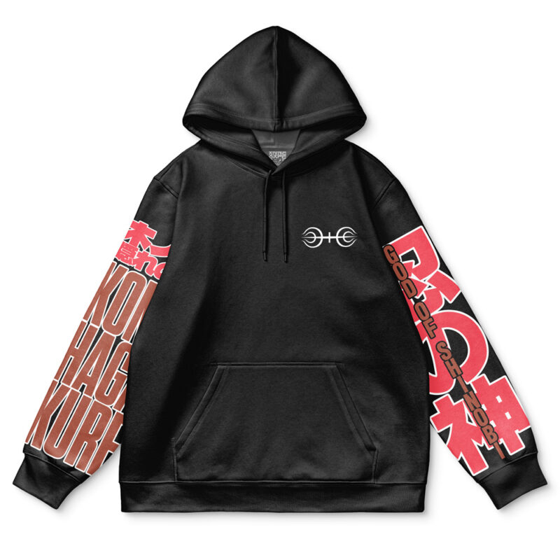 Hashirama Senju V2 Shippuden Streetwear Hoodie - Image 2