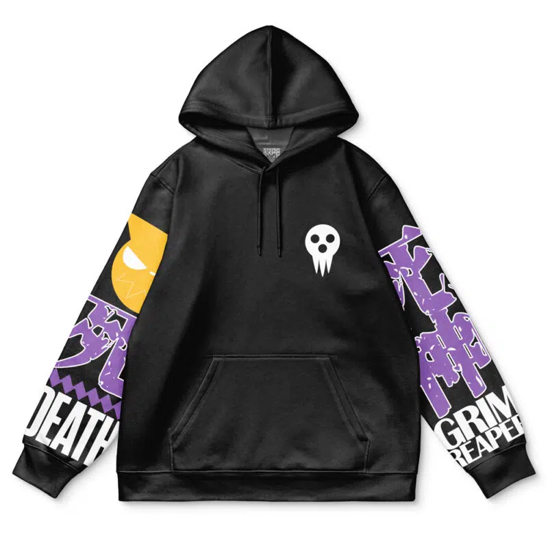 Death the Kid Soul Eater Streetwear Hoodie - Image 2