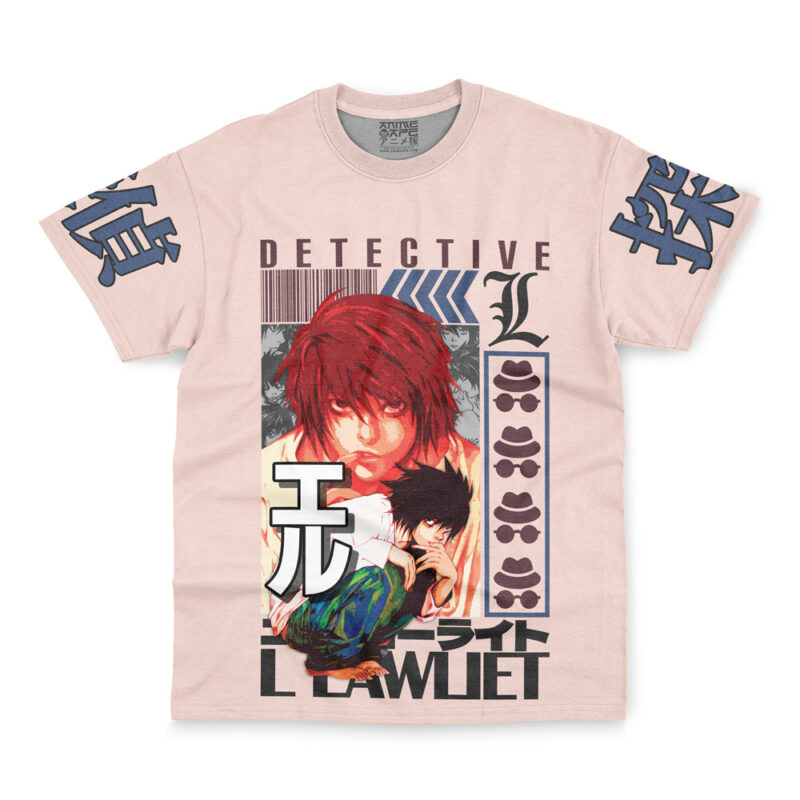 L Death Note Streetwear T-Shirt - Image 2