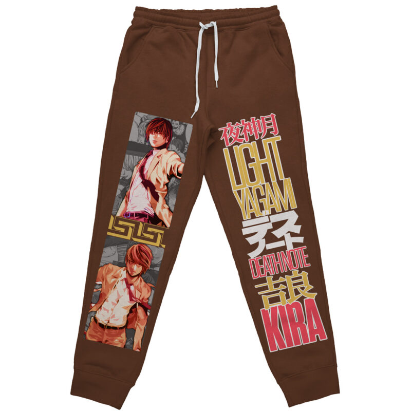 Light Yagami Death Note Streetwear Sweatpants