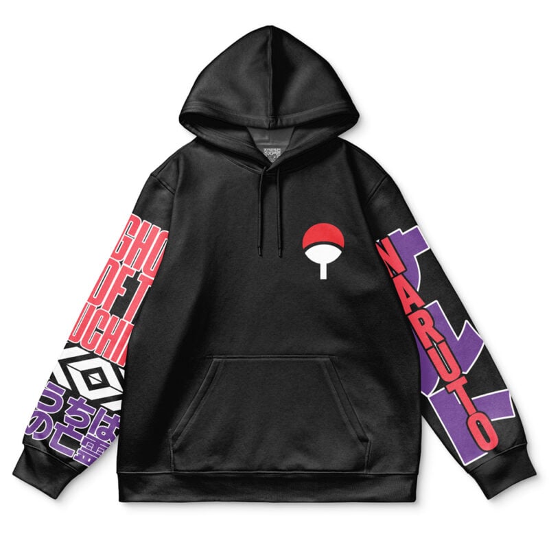 Uchiha Madara Shippuden Streetwear Hoodie - Image 2