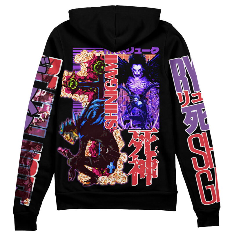 Ryuk Death Note Streetwear Zip Hoodie Jacket