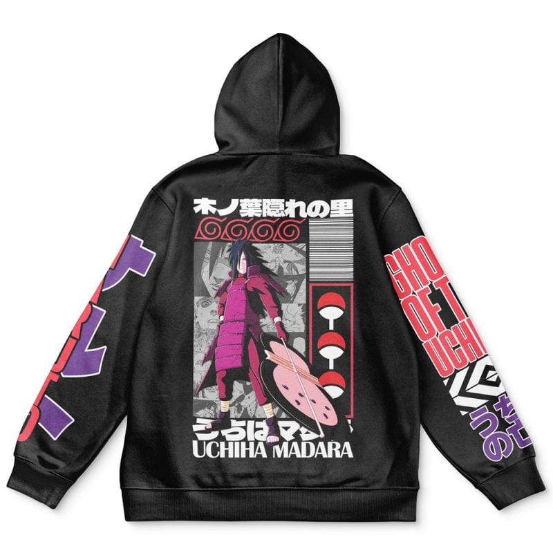 Uchiha Madara V2 Naruto Streetwear Hoodie