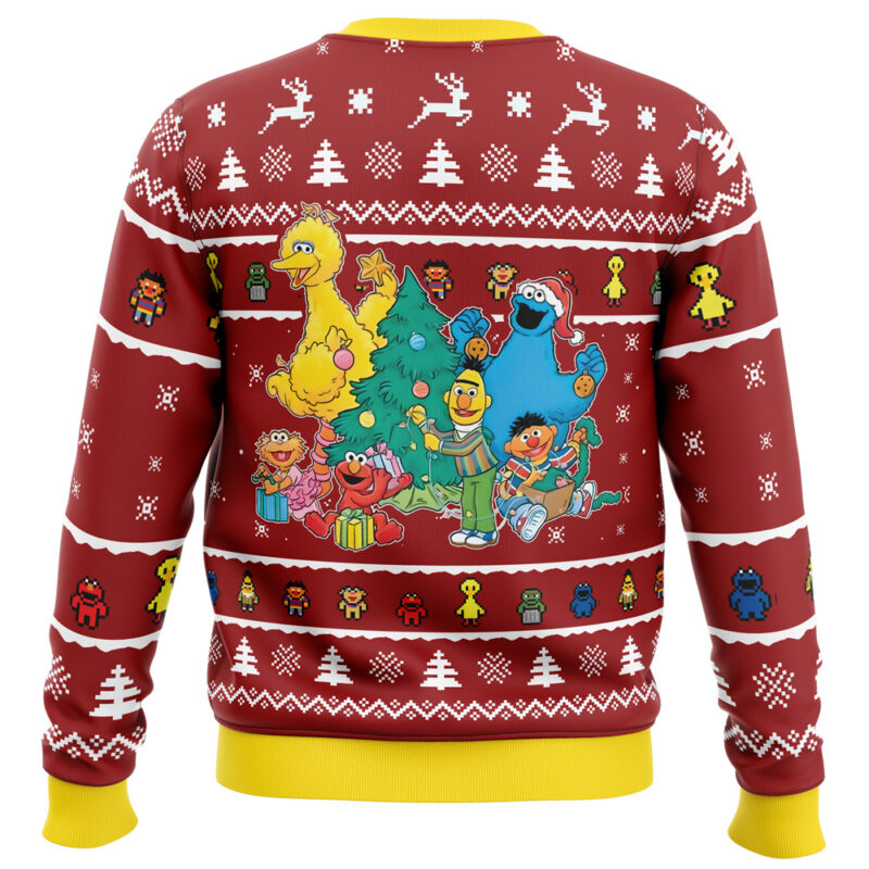 A Sesame Street Christmas Sesame Street Ugly Christmas Sweater - Image 2
