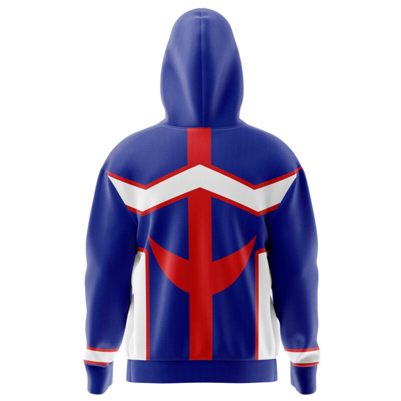 All Might My Hero Academia Full Face Zip Hoodie - Image 2
