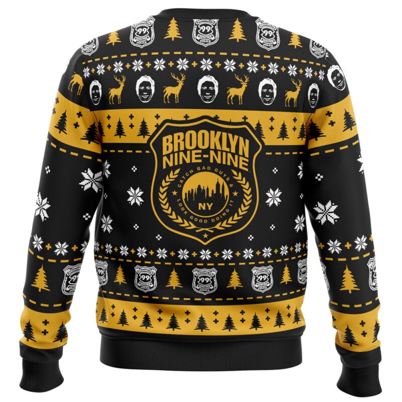 B99 Brooklyn Nine-Nine Ugly Christmas Sweater - Image 2