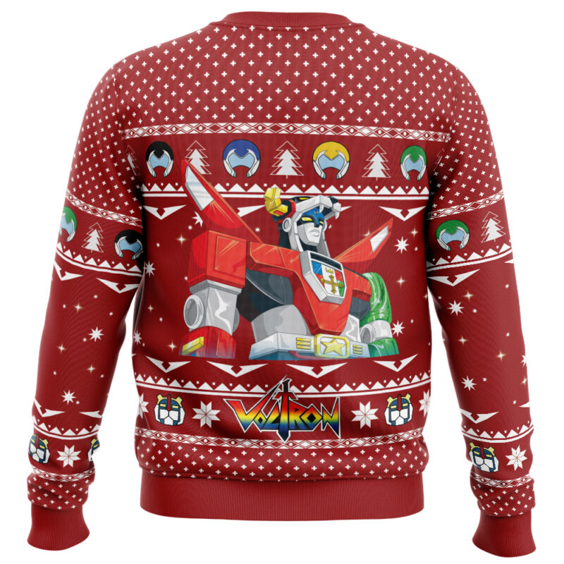 Defender of the Universe Voltron Ugly Christmas Sweater - Image 2