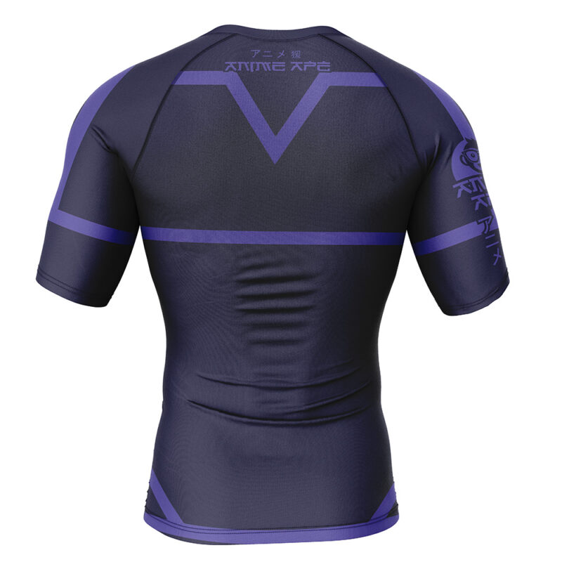 Football Club Blue Lock Short Sleeve Rash Guard Compression Shirt - Image 2