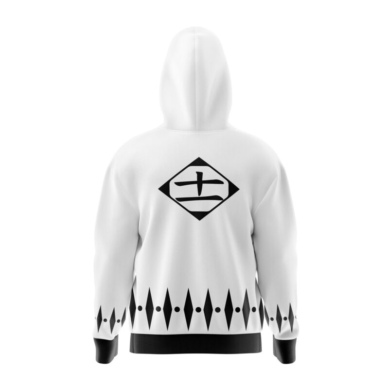Zaraki Kenpachi Bleach Full Face Zip Hoodie - Image 2