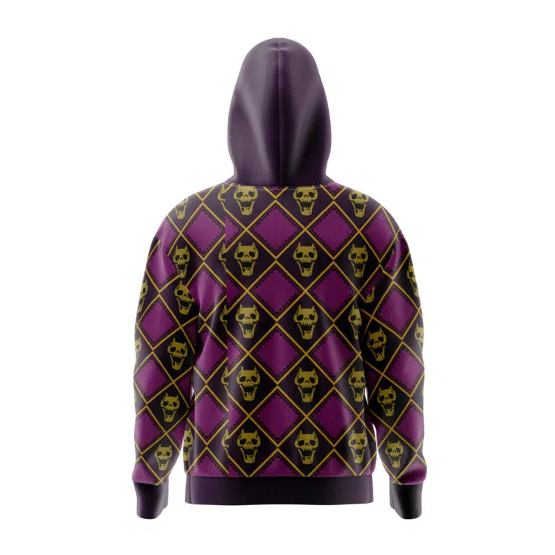 Killer Queen Jojo's Bizarre Adventure Full Face Zip Hoodie - Image 2