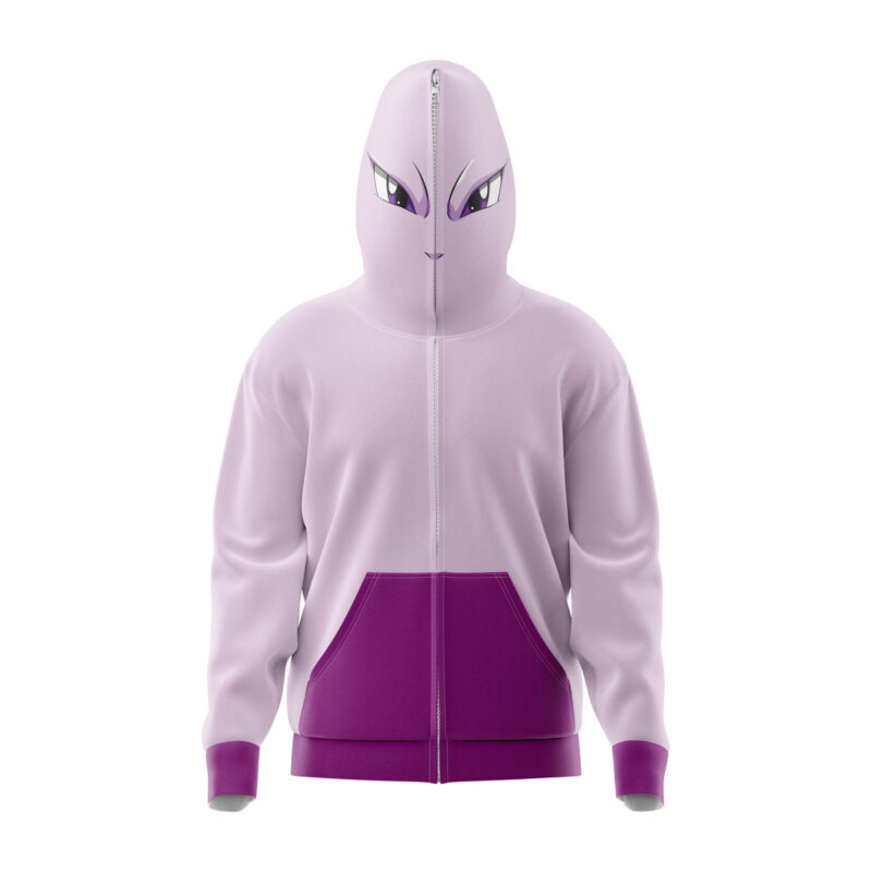 Mewtwo Dragon Ball Full Face Zip Hoodie