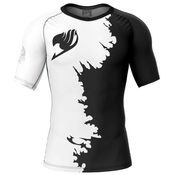 Gray Fullbuster Fairy Tail Short Sleeve Rash Guard Compression Shirt