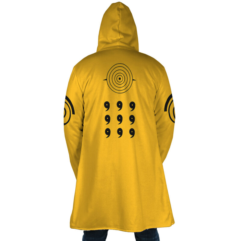 Nine-Tails Chakra Mode Shippuden Dream Cloak Coat - Image 2