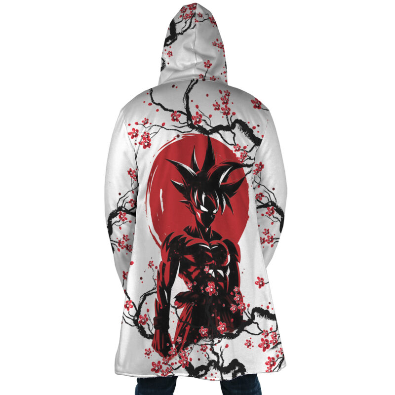 Goku Cherry Blossom Dragon Ball Z Dream Cloak Coat - Image 6