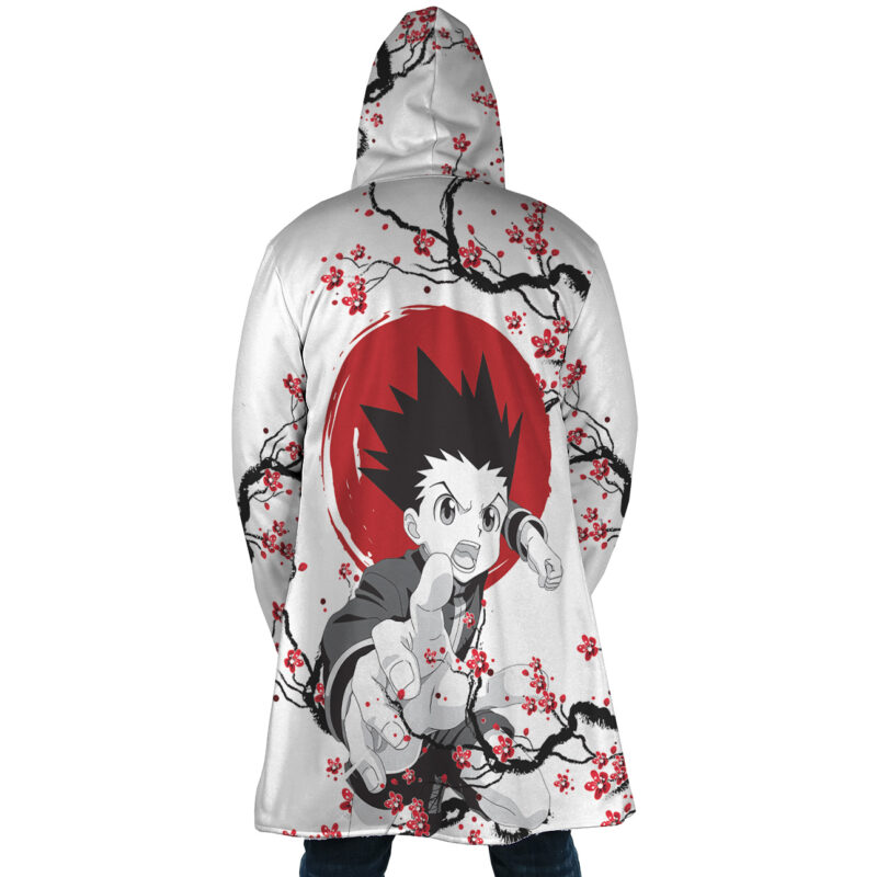 Gon Freecss Cherry Blossom Hunter x Hunter Dream Cloak Coat - Image 6