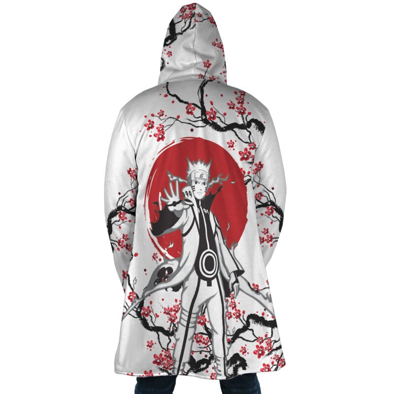 Nine-Tails Chakra Mode Cherry Blossom Shippuden Dream Cloak Coat - Image 6