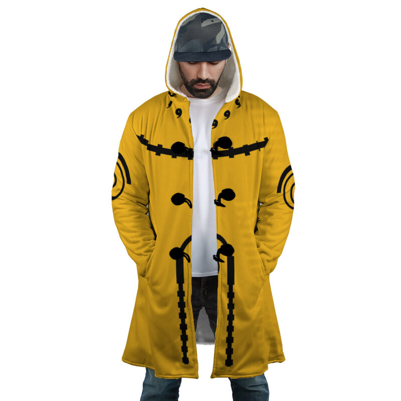 Nine-Tails Chakra Mode Shippuden Dream Cloak Coat - Image 6