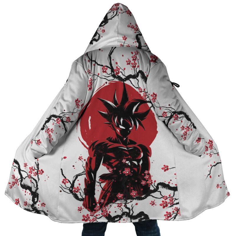 Goku Cherry Blossom Dragon Ball Dream Cloak Coat