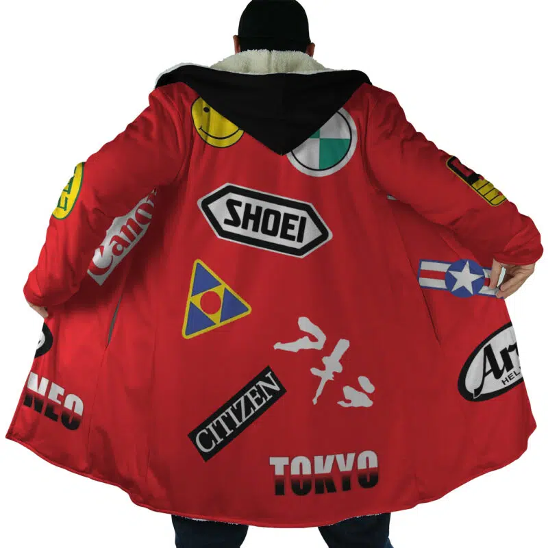 Akira Kaneda Bike Decals Dream Cloak Coat - Image 5