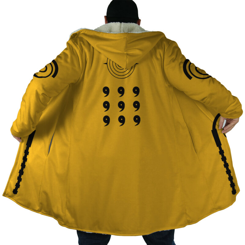 Nine-Tails Chakra Mode Shippuden Dream Cloak Coat - Image 5