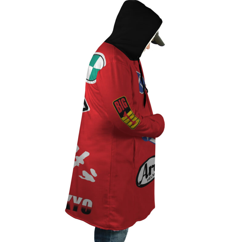 Akira Kaneda Bike Decals Dream Cloak Coat - Image 4