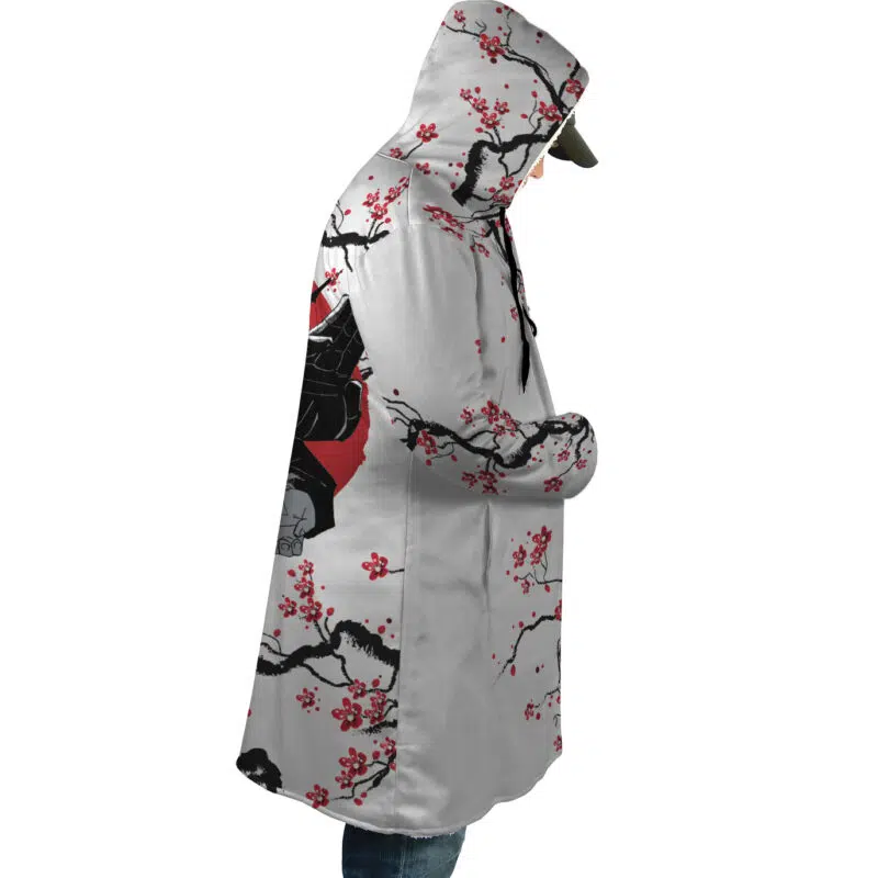 Edward Elric Cherry Blossom Fullmetal Alchemist Dream Cloak Coat - Image 3