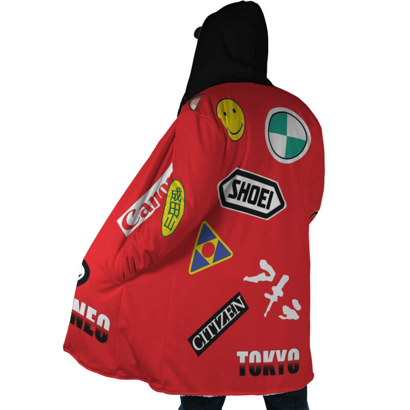 Akira Kaneda Bike Decals Dream Cloak Coat - Image 3