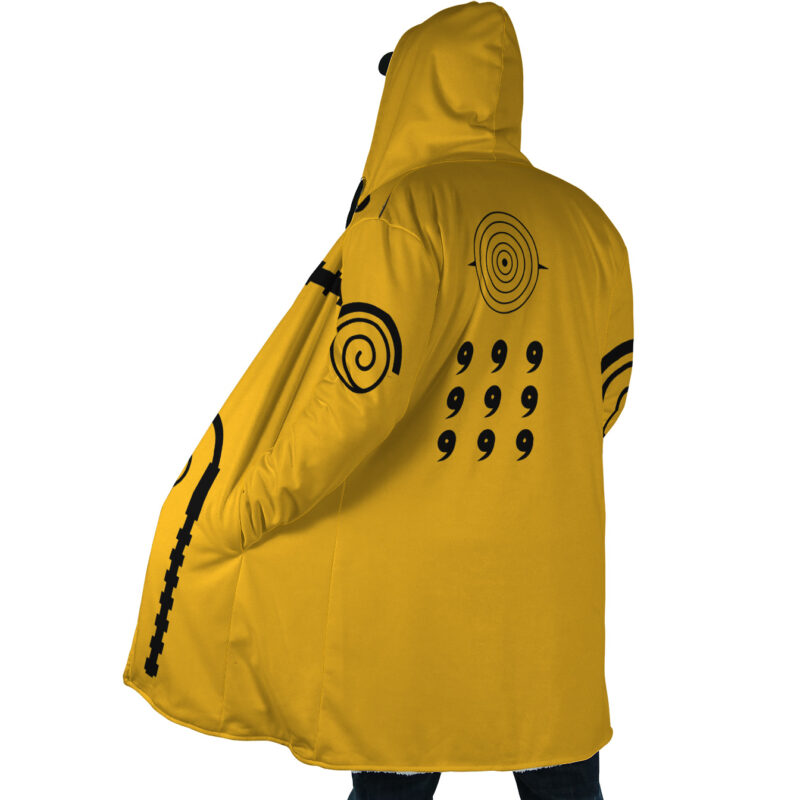 Nine-Tails Chakra Mode Shippuden Dream Cloak Coat - Image 3