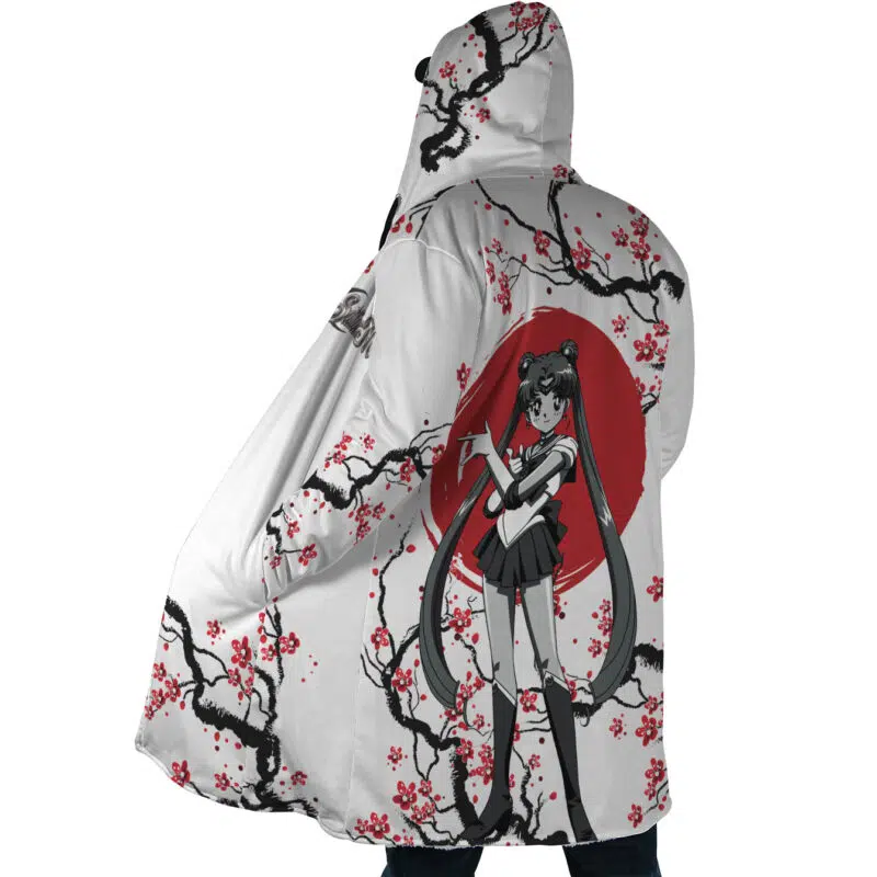 Sailor Moon Cherry Blossom Dream Cloak Coat - Image 2