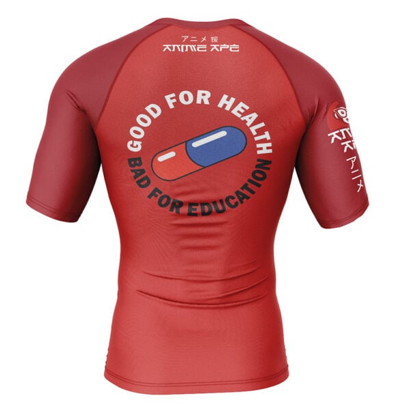 Kaneda Good For Health Jacket Akira Short Sleeve Rash Guard Compression Shirt - S