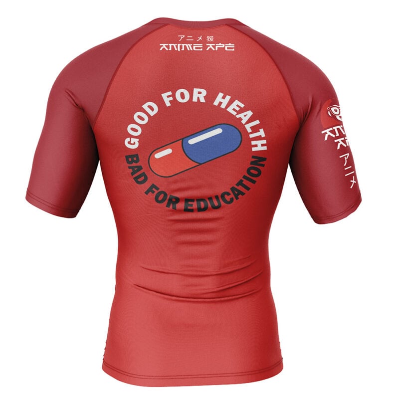 Kaneda Good For Health Jacket Akira Short Sleeve Rash Guard Compression Shirt
