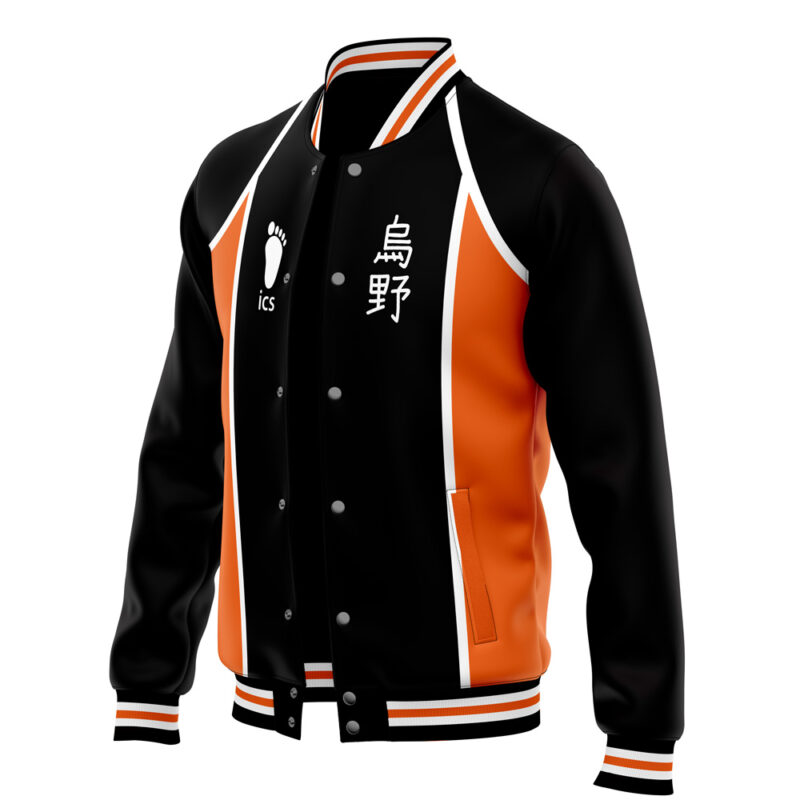 Karasuno High Haikyuu Varsity Jacket - Image 3