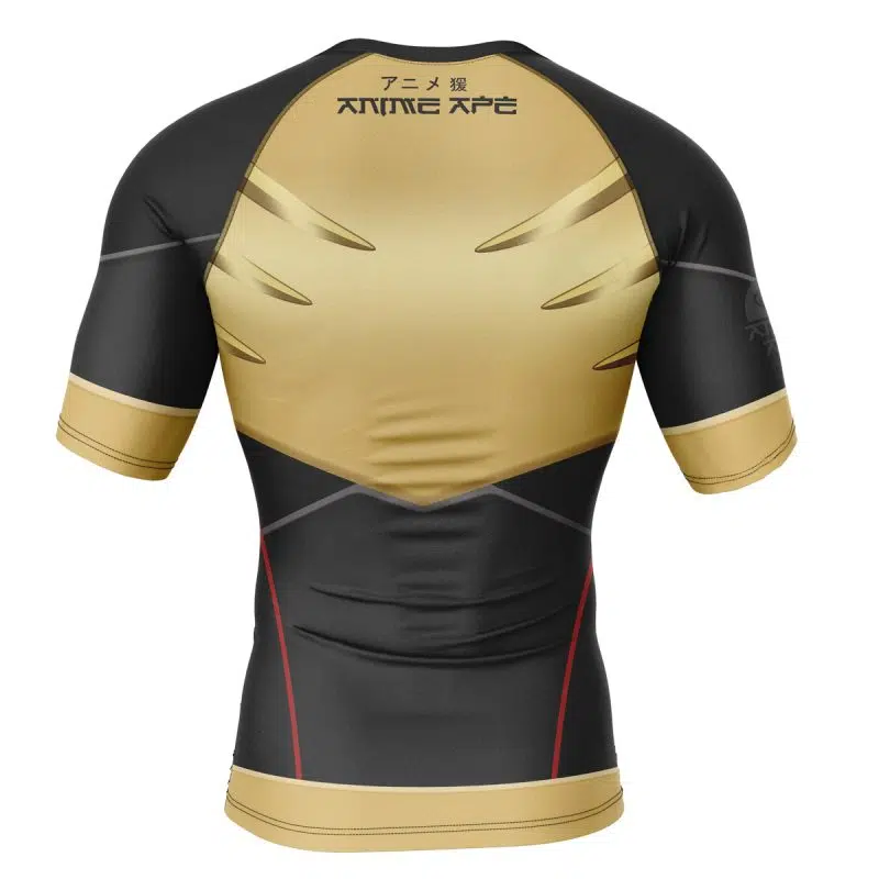 Lord Drakkon EVO III Mighty Morphin Power Rangers Short Sleeve Rash Guard Compression Shirt - Image 2