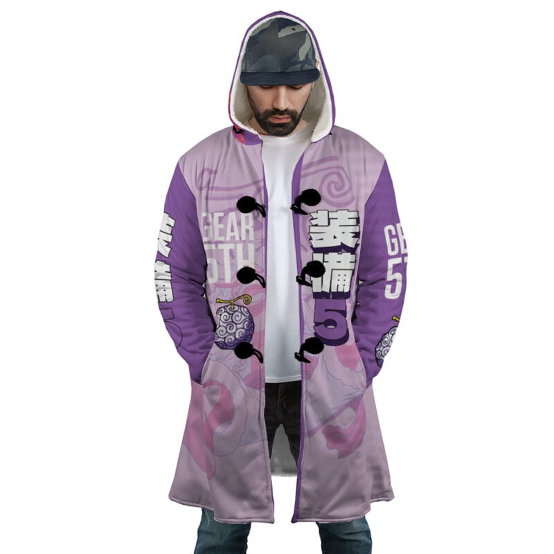 Luffy Gear 5 Sun God Nika One Piece Dream Cloak Coat - Image 2