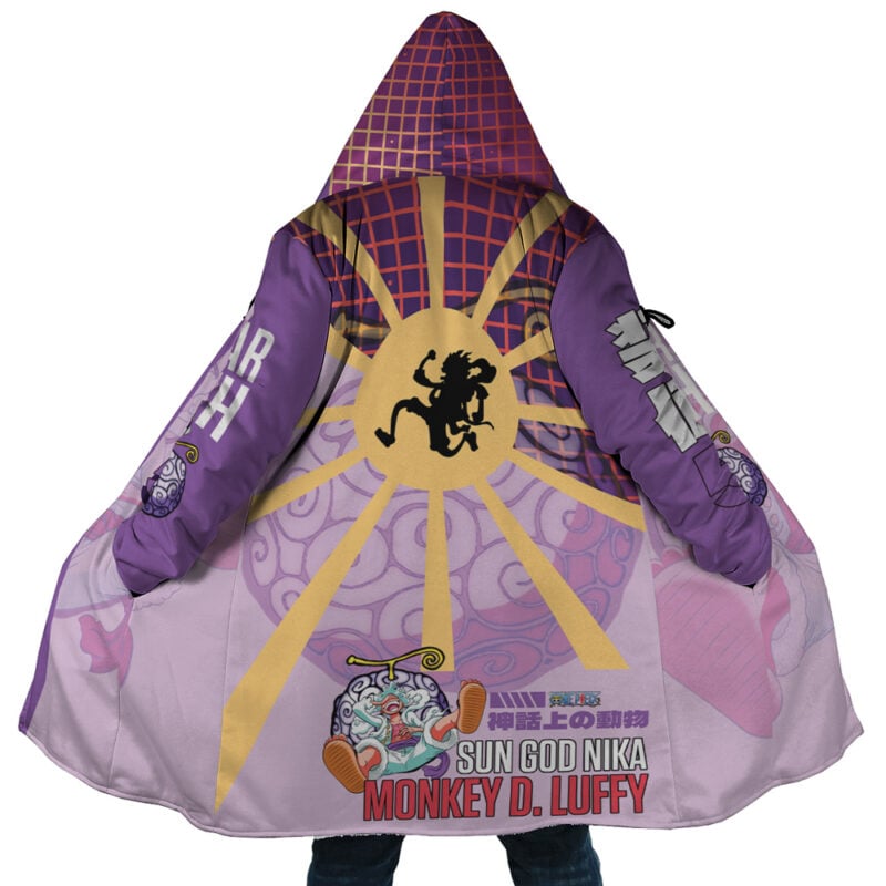 Luffy Gear 5 Sun God Nika One Piece Dream Cloak Coat