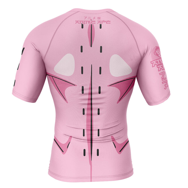 Majin Buu Dragon Ball Z Short Sleeve Rash Guard Compression Shirt - Image 2