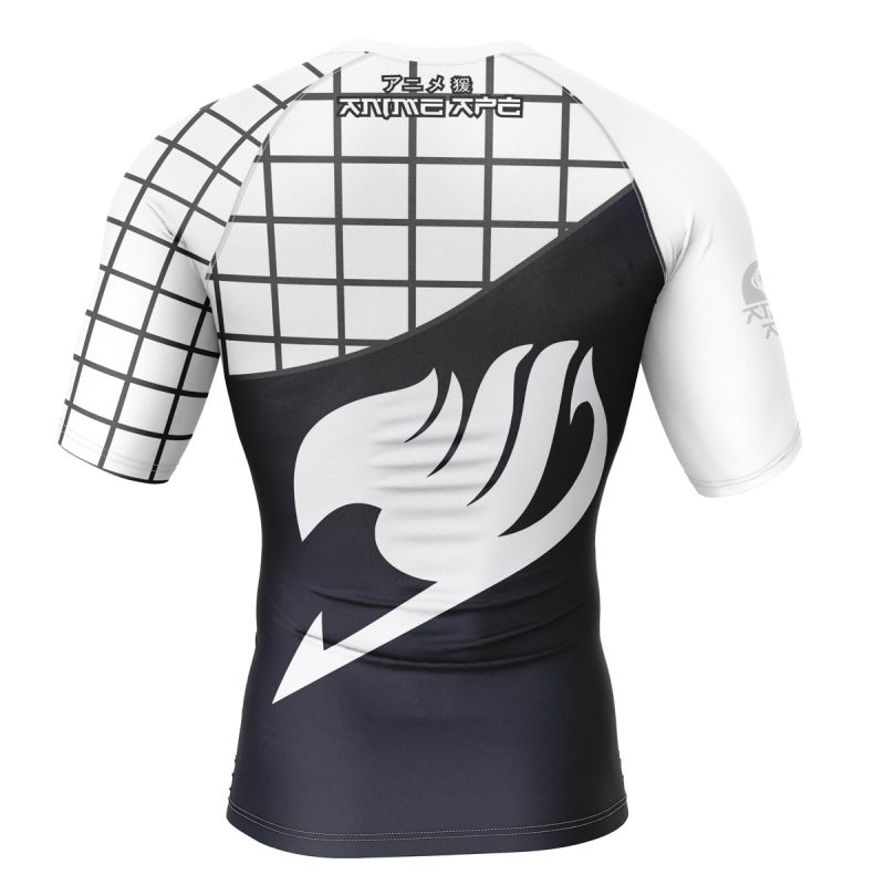 Natsu Dragneel Fairy Tail Short Sleeve Rash Guard Compression Shirt - Image 2