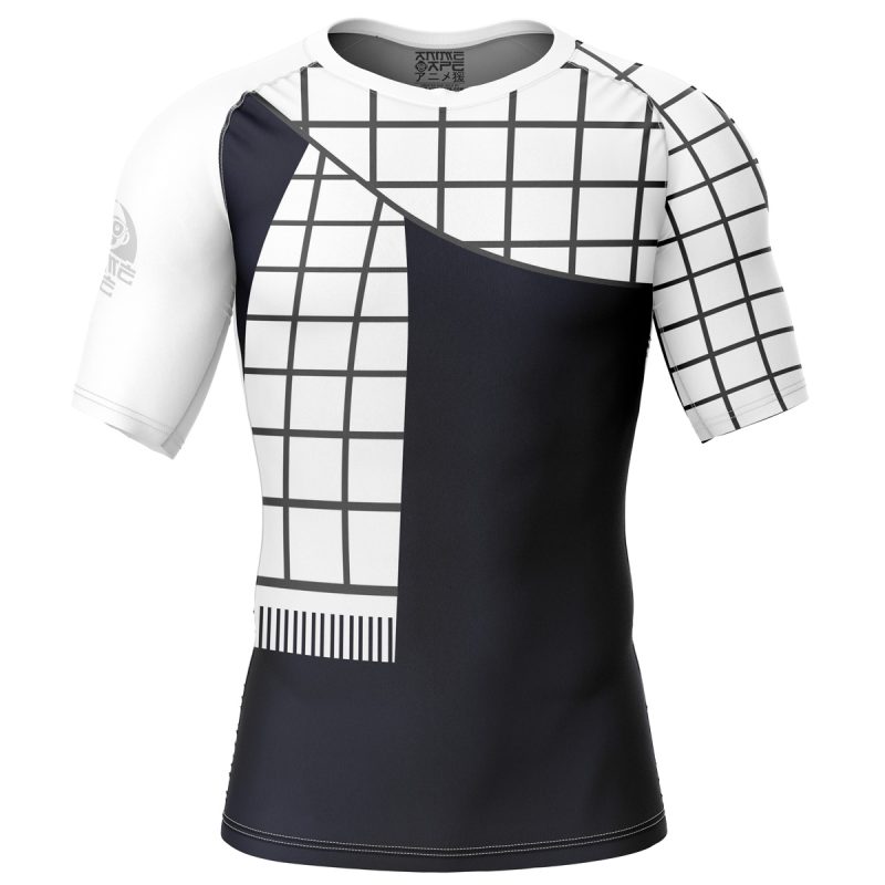 Natsu Dragneel Fairy Tail Short Sleeve Rash Guard Compression Shirt