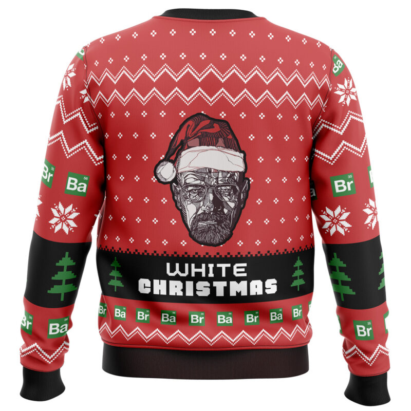 White Christmas Breaking Bad Ugly Christmas Sweater - Image 2