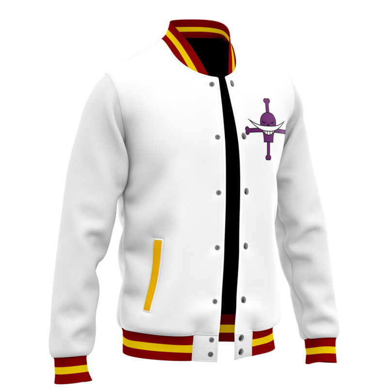 Whitebeard Edward Newgate One Piece Varsity Jacket - Image 2