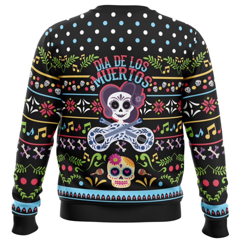 Day of the Dead Ugly Christmas Sweater - Image 2
