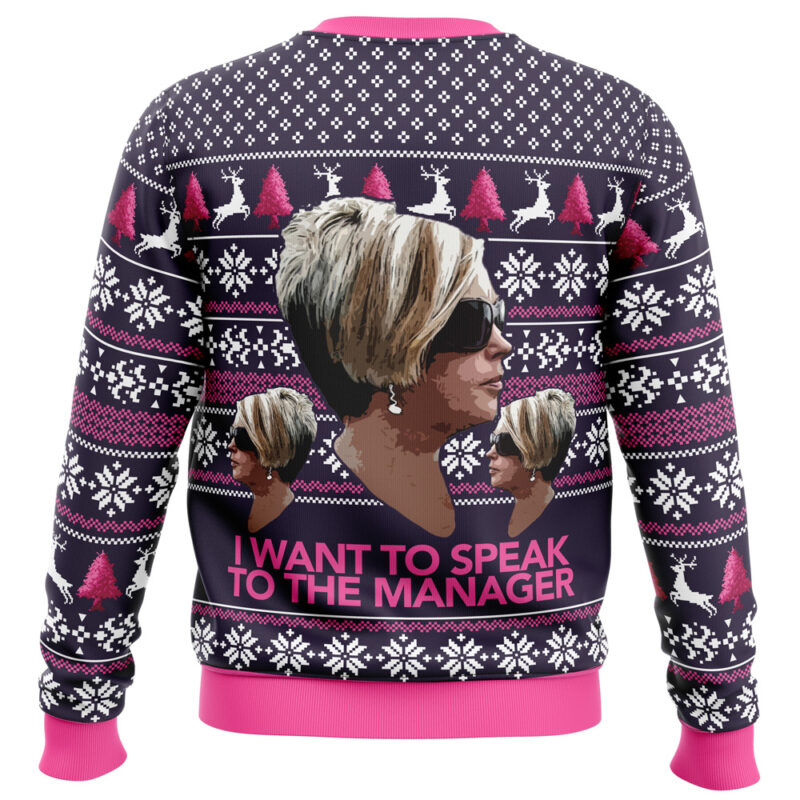 Karen Meme Ugly Christmas Sweater - Image 2