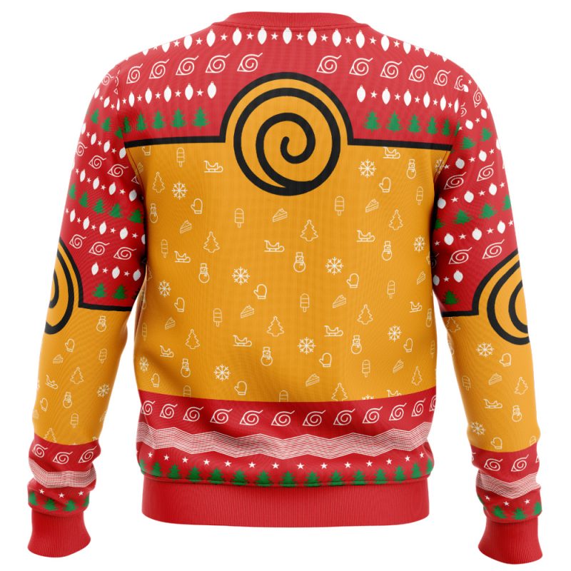 Nine-Tails Chakra Mode Shippuden Ugly Christmas Sweater - Image 2