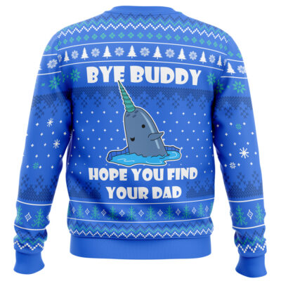 Bye Buddy Elf Time Ugly Christmas Sweater