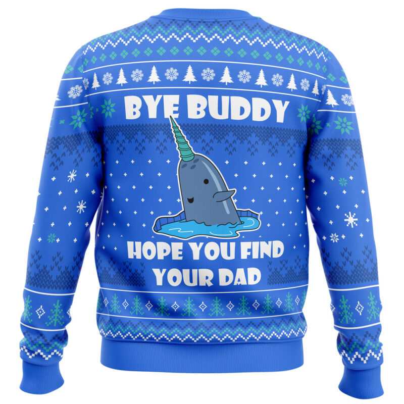 Bye Buddy Elf Time Ugly Christmas Sweater