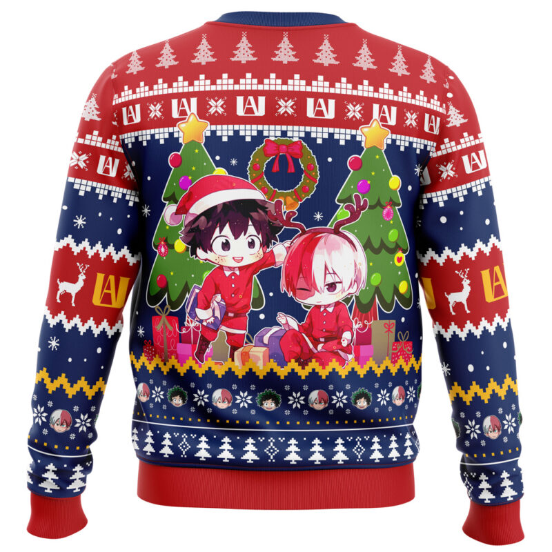 Christmas Midorya Shoto MHA Ugly Christmas Sweater - Anime Ape