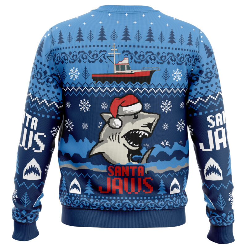 Christmas Shark Santa Jaws_Ugly Christmas Sweater