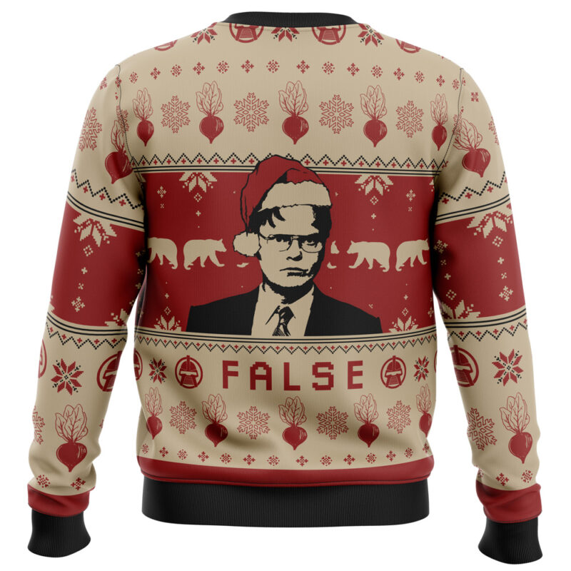 False The Office Ugly Christmas Sweater - Image 2