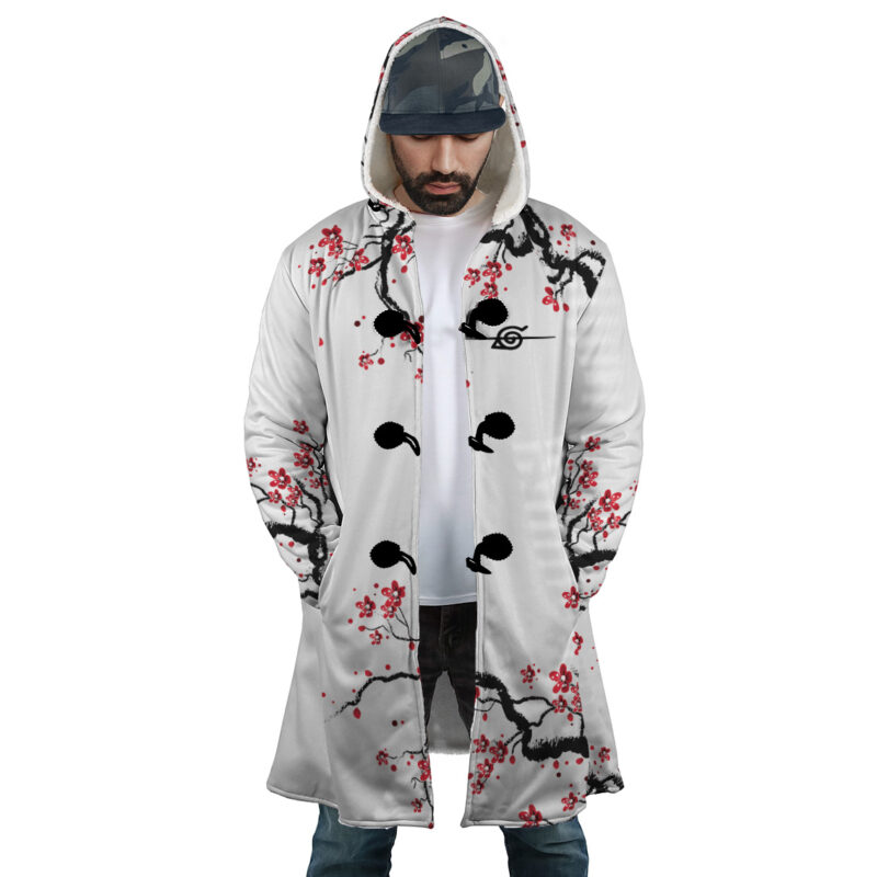 Itachi Uchiha Cherry Blossom  Dream Cloak Coat - Image 5