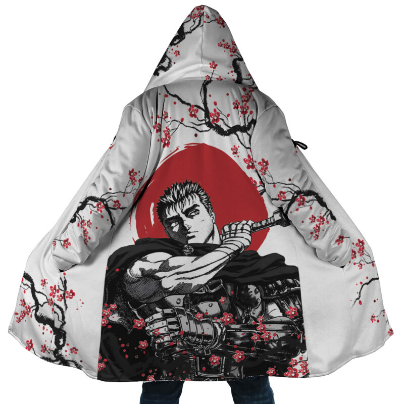 Guts Cherry Blossom Berserk Dream Cloak Coat
